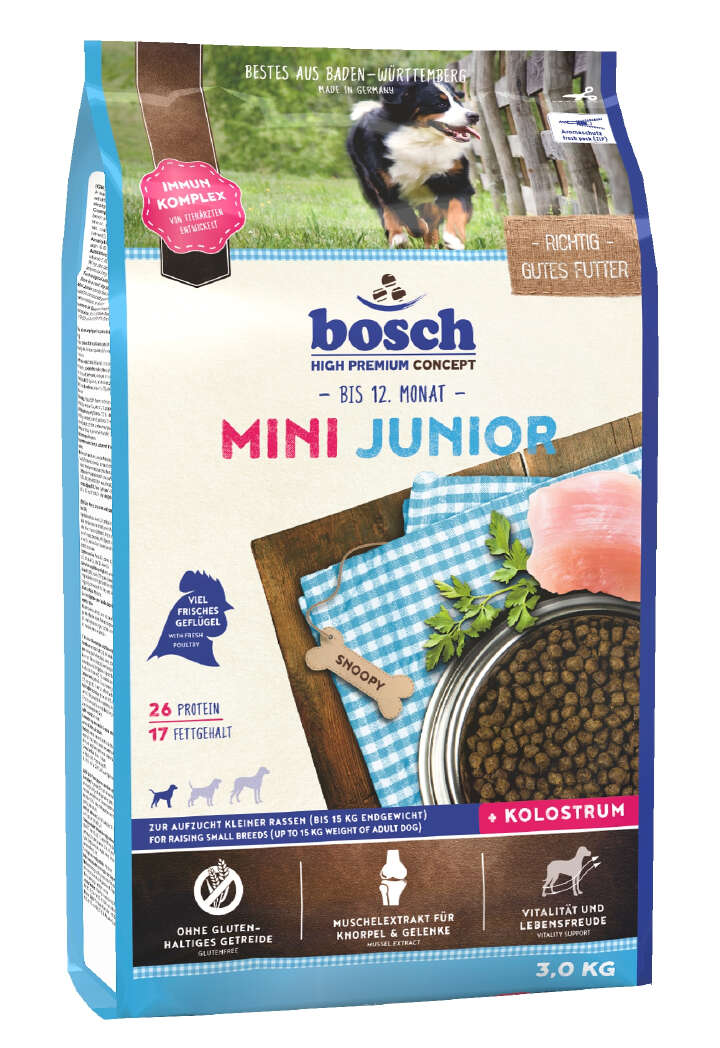 bosch Hunde-Trockenfutter Mini Junior